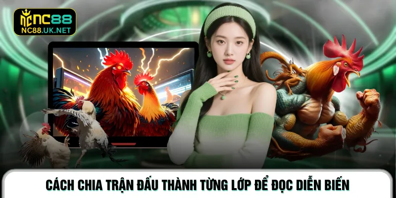 Cách chia trận đấu thành từng lớp để đọc diễn biến 