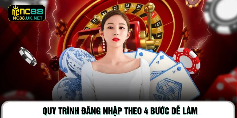 Quy trình đăng nhập theo 4 bước dễ làm