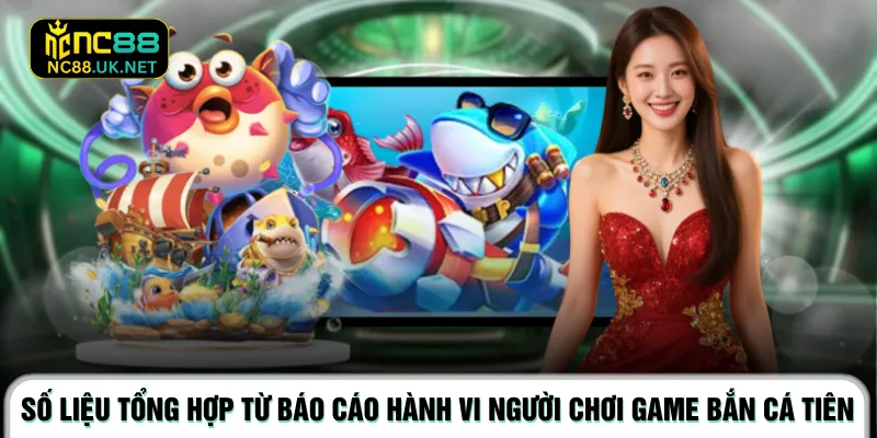 Số liệu tổng hợp từ báo cáo hành vi người chơi game bắn cá tiên